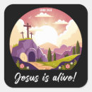 Search for jesus is alive stickers Resurrection