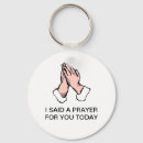 Search for prayer hands keychains God
