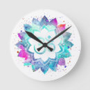 Search for om clocks Namaste