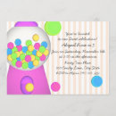 Recherche de gumball invitations Bonbon