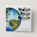 Search for environmental square buttons Earth