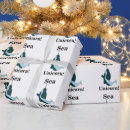 Search for narwhal wrapping paper Blue