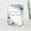 Search for party engagement cards Blue