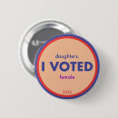 Search for stickers buttons I voted