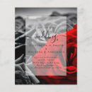 Search for red rose collection wedding invitations Leahg