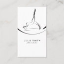 Recherche de studio pilates cartes visite Bien être