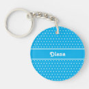 Search for blue dot keychains Modern