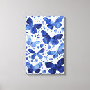 Search for butterfly canvas prints White