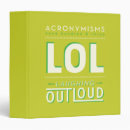 Search for acronym binders Text