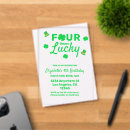 Search for st patricks day square invitations Lucky