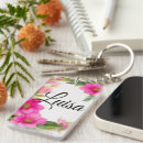 Search for natural rectangular keychains Flowers