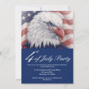 Recherche de aigle américain invitations Rouge blanc bleu