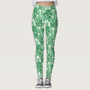 Search for green leaf pattern leggings Monstera