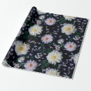 Recherche de dahlias papier cadeau Noir