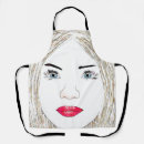 Recherche de face” aprons Yeux