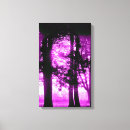 Search for light purple canvas prints Trees