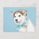 Search for husky puppy postcards Siberian