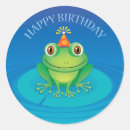 Search for happy frog stickers Amphibian