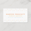 Search for polka dot business cards Pastel
