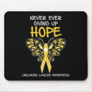 Search for never give up mousepads Hope