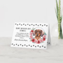 Search for dachshund mothers day cards From the dog