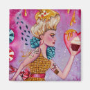 Recherche de gaufre magnets Rose