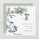 Search for blue floral save the dates Watercolor