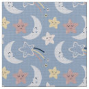 Search for moon and stars fabric For kids