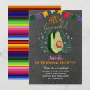 Search for avocado party invitations Fiesta