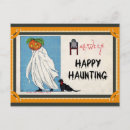 Search for vintage happy halloween postcards Victorian