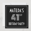 Search for 41st birthday invitations Elegant