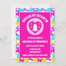 Search for queen birthday invitations Girl