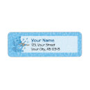Search for treble clef return address labels Blue