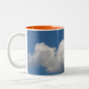 Recherche de ciel nuageux tasses Bleu