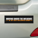 Search for halloween bumper stickers Trick or treat
