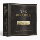 Search for tax binders Records