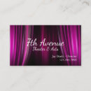 Search for comedian business cards Theater