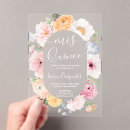 Search for floral quinceanera invitations Pink
