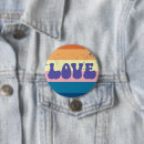 Recherche de typographie vintage badges Amour