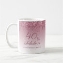Search for fabulous 40 mugs Glitter