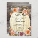 Search for orange and plum invitations For her