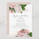 Search for dusty pink engagement party invitations Flowers