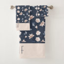 Search for blush and navy bath towels Floral