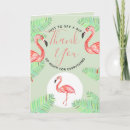 Search for pink watercolor flamingo cards Summer