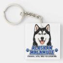 Search for sled dog keychains Malamute