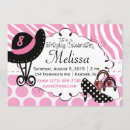 Search for diva birthday invitations Pink