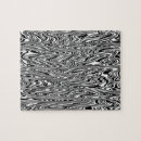 Recherche de zigzags puzzles Noir