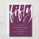 Search for elegant 50th birthday invitations Script