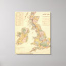 Search for british isles map canvas prints Scotland