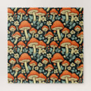 Search for mushroom puzzles Watercolor